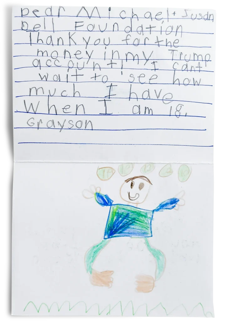 Image of a Letter from a Family