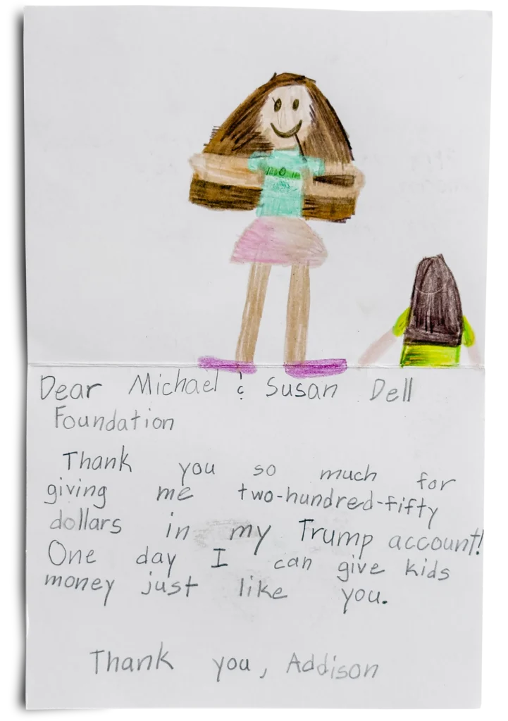 Image of a Letter from a Family