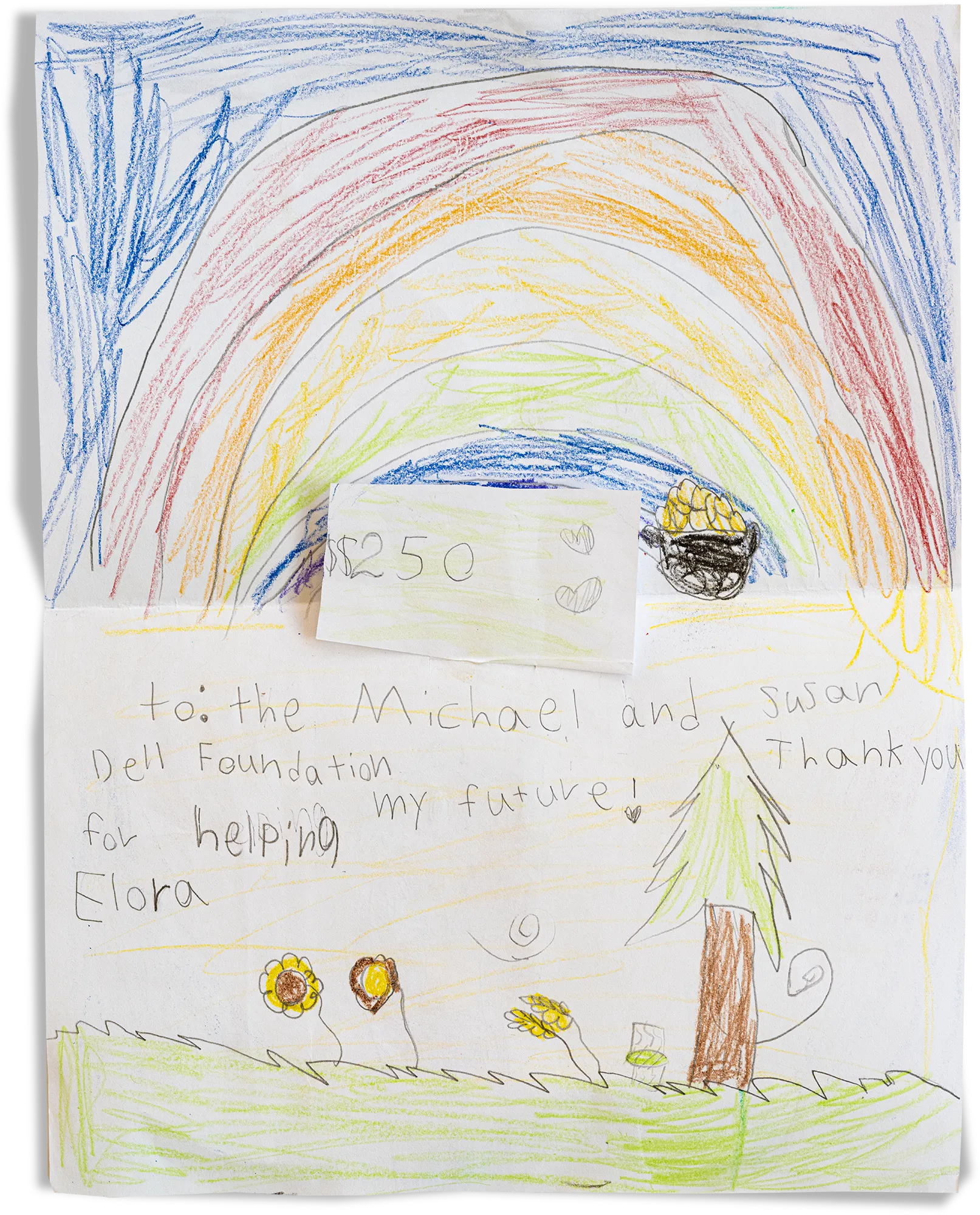 Image of a Letter from a Family