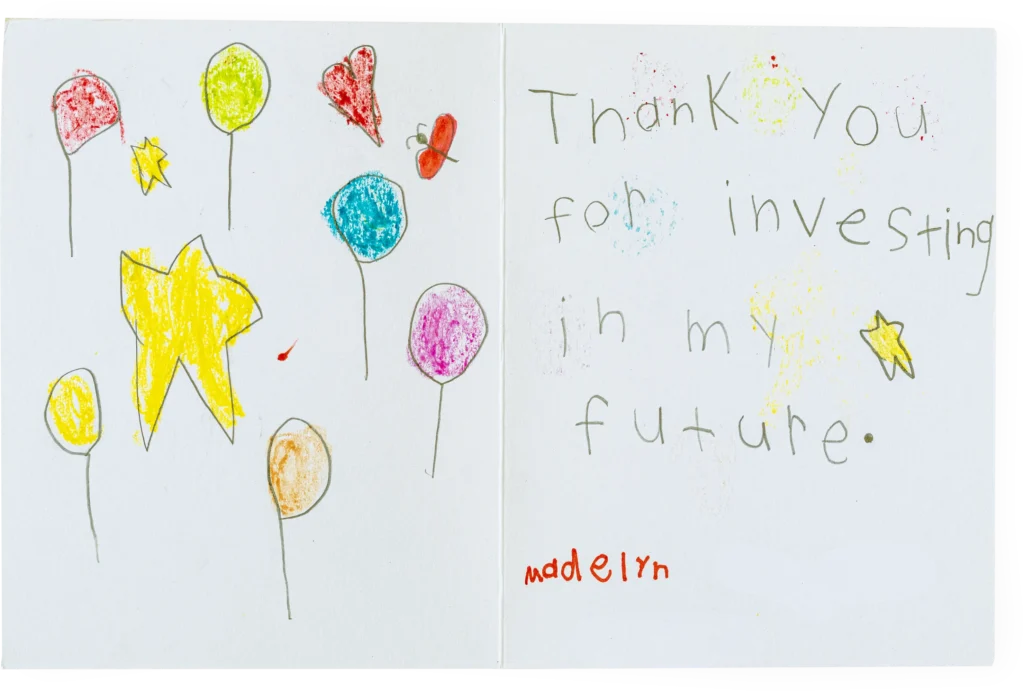 Image of a Letter from a Family